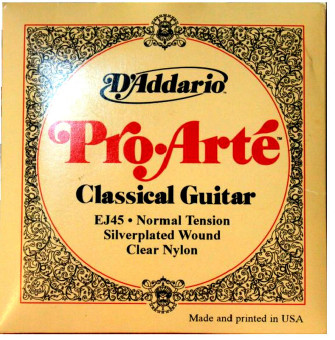 D'ADDARIO สายกีต้าร์ คลาสสิค Pro-Arte 028-043 รุ่น EJ45 D'ADDARIO สายกีต้าร์ คลาสสิค Pro-Arte 028-043 รุ่น EJ45