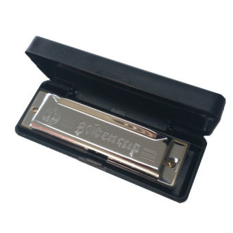 Golden Cup Harmonica ขนาด 10 ช่อง คีย์ E Golden Cup Harmonica ขนาด 10 ช่อง คีย์ E