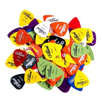 Alice Guitar Picks ปิ๊กกีต้าร์ 0.58mm/0.71mm/0.81mm/0.96mm/1.2mm/1.5mm Guitar Picks (50 อัน) Alice Guitar Picks ปิ๊กกีต้าร์ 0.58mm/0.71mm/0.81mm/0.96mm/1.2mm/1.5mm Guitar Picks (50 อัน)