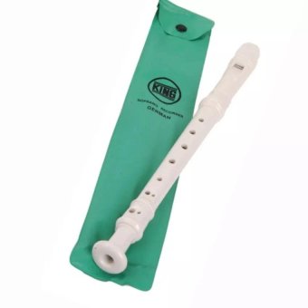 KING ขลุ่ยรีคอร์เดอร์ Recorder K100 (สีขาว) KING ขลุ่ยรีคอร์เดอร์ Recorder K100 (สีขาว)