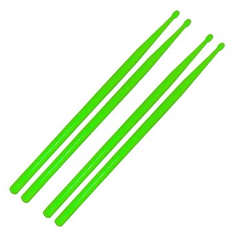 ไม้ตีกลองชุด ไม้ตีกลองพลาสติก สีเขียว2คู่ / Plastic drum stick 2 pairs - Green (Drumstick) ไม้ตีกลองชุด ไม้ตีกลองพลาสติก สีเขียว2คู่ / Plastic drum stick 2 pairs - Green (Drumstick)
