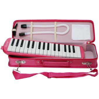 Harrier Melodion เมโลเดี้ยน กล่องผ้า 32 คีย์ สีชมพู Harrier Melodion เมโลเดี้ยน กล่องผ้า 32 คีย์ สีชมพู