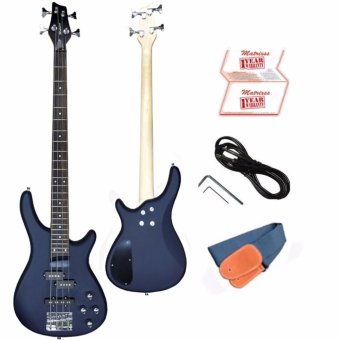 Matrixss เบสไฟฟ้า Electric ฺBass รุ่นIB4BL + สานสะพาย + สายแจ็ค + ใบรับประกัน Matrixss เบสไฟฟ้า Electric ฺBass รุ่นIB4BL + สานสะพาย + สายแจ็ค + ใบรับประกัน