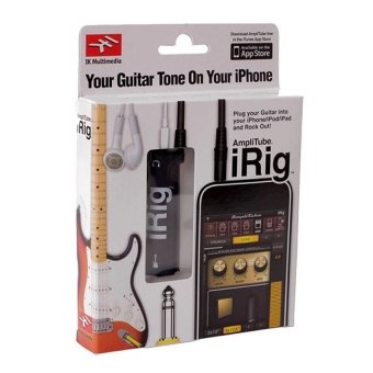 iRig AmpliTube Effect Guitar อุปกรณ์เพิ่มเอฟเฟคเสียงต่อกีต้าร์ กับ iphone (Black) iRig AmpliTube Effect Guitar อุปกรณ์เพิ่มเอฟเฟคเสียงต่อกีต้าร์ กับ iphone (Black)