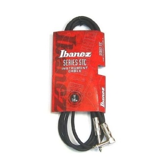 Ibanez Instrument Cable STC Series สายสัญญาณสำหรับเครื่องดนตรี ขนาดความยาว 10ft (3.05 เมตร) - Black Ibanez Instrument Cable STC Series สายสัญญาณสำหรับเครื่องดนตรี ขนาดความยาว 10ft (3.05 เมตร) - Black