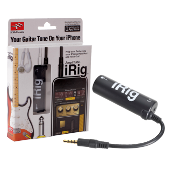 iRig AmpliTube Effect Guitar อุปกรณ์เพิ่มเอฟเฟคเสียงต่อกีต้าร์ กับ iphone (Black) iRig AmpliTube Effect Guitar อุปกรณ์เพิ่มเอฟเฟคเสียงต่อกีต้าร์ กับ iphone (Black)