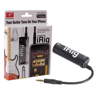 iRig AmpliTube Effect Guitar อุปกรณ์เพิ่มเอฟเฟคเสียงต่อกีต้าร์ กับ iphone (Black) iRig AmpliTube Effect Guitar อุปกรณ์เพิ่มเอฟเฟคเสียงต่อกีต้าร์ กับ iphone (Black)