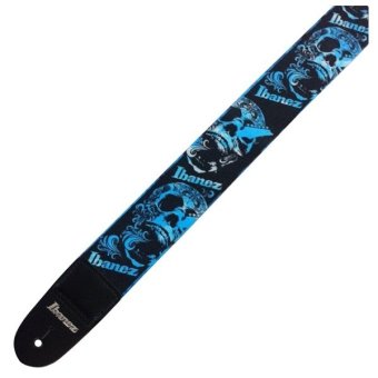 Ibanez Standard Strap สายสะพายสำหรับกีตาร์และเบส รุ่น GSD50P8 - สีน้ำเงิน Ibanez Standard Strap สายสะพายสำหรับกีตาร์และเบส รุ่น GSD50P8 - สีน้ำเงิน