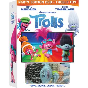 Media Play Trolls (SE with Squishy Stress Toy)/โทรลล์ส (สากล + ตุ๊กตาบีบคลายเครียด) DVD Media Play Trolls (SE with Squishy Stress Toy)/โทรลล์ส (สากล + ตุ๊กตาบีบคลายเครียด) DVD