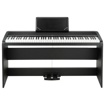 Korg เปียโนไฟฟ้า 88 คีย์ รุ่น B1SP Black พร้อมขาตั้ง STB-1 + เพดเดิ้ล 3 ก้าน Korg เปียโนไฟฟ้า 88 คีย์ รุ่น B1SP Black พร้อมขาตั้ง STB-1 + เพดเดิ้ล 3 ก้าน