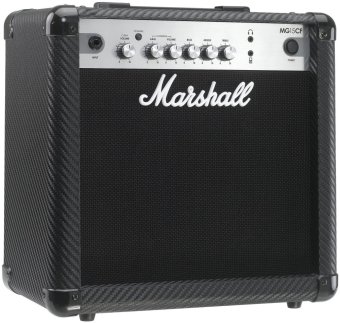 Marshall แอมป์กีต้าร์ รุ่น MG15CF - Black Marshall แอมป์กีต้าร์ รุ่น MG15CF - Black