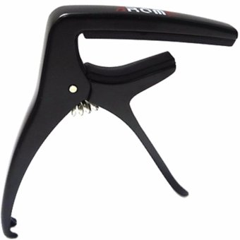 Aroma คาโป้กีตาร์ แบบหนีบ รุ่น AC-21BK สีดำ (Capo Guitar, คาโป้กีตาร์โปร่ง) Aroma คาโป้กีตาร์ แบบหนีบ รุ่น AC-21BK สีดำ (Capo Guitar, คาโป้กีตาร์โปร่ง)