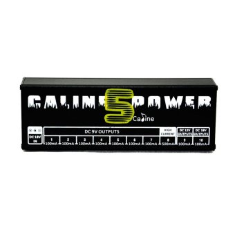 ชุด 1 Caline CP-05 กีต้าร์เหยียบเครื่องสำรองไฟ 9โวลต์ 12โวลต์ 18โวลต์ 10 เอาท์พุต ชุด 1 Caline CP-05 กีต้าร์เหยียบเครื่องสำรองไฟ 9โวลต์ 12โวลต์ 18โวลต์ 10 เอาท์พุต
