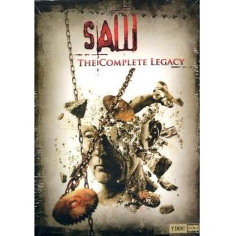 DVD Saw: The Complete Legacy ซอว์ เกม ตัดต่อตาย (7 DVDs) DVD Saw: The Complete Legacy ซอว์ เกม ตัดต่อตาย (7 DVDs)