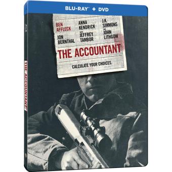 Media Play The Accountant /อัจฉริยะคนบัญชีเพชฌฆาต Blu-Ray Steelbook Media Play The Accountant /อัจฉริยะคนบัญชีเพชฌฆาต Blu-Ray Steelbook