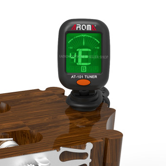 AROMA เครื่องตั้งสายกีตาร์ รุ่น AT-101 TUNER (แถมฟรี ถ่านพร้อมใช้งาน) AROMA เครื่องตั้งสายกีตาร์ รุ่น AT-101 TUNER (แถมฟรี ถ่านพร้อมใช้งาน)