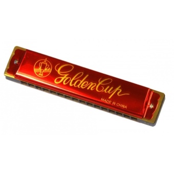 Golden Cup เม้าท์ออแกน 16 ช่อง คีย์ C รุ่น JH-016-1 (สีแดง) Golden Cup เม้าท์ออแกน 16 ช่อง คีย์ C รุ่น JH-016-1 (สีแดง)