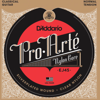 D'Addario สายกีต้าร์คลาสสิค รุ่น EJ45 D'Addario สายกีต้าร์คลาสสิค รุ่น EJ45