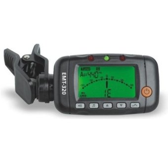 ENO จูนเนอร์ ตั้งสาย กีตาร์ Digital Metro-Tuner Guitar 3 in 1 EMT-320 (Black) ENO จูนเนอร์ ตั้งสาย กีตาร์ Digital Metro-Tuner Guitar 3 in 1 EMT-320 (Black)