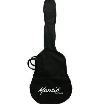 MANTIC BY SAGA กระเป๋ากีตาร์โปร่ง สะพายหลัง ขนาดมาตรฐาน43 (สีดำ)