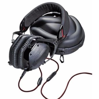V-MODA Crossfade M-100 หูฟังครอบหู full-size สำหรับงาน DJวัสดุแข็งแรงทนทาน บิดงอได้ สายเบสเน้น ๆ สี Shadow black