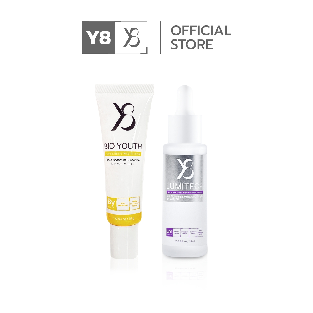 Set: Lumitech Serum 10.1 (1 Bottle) + Bio Youth Spf 50+ Pa++++ Sunscreen (1 Tube)