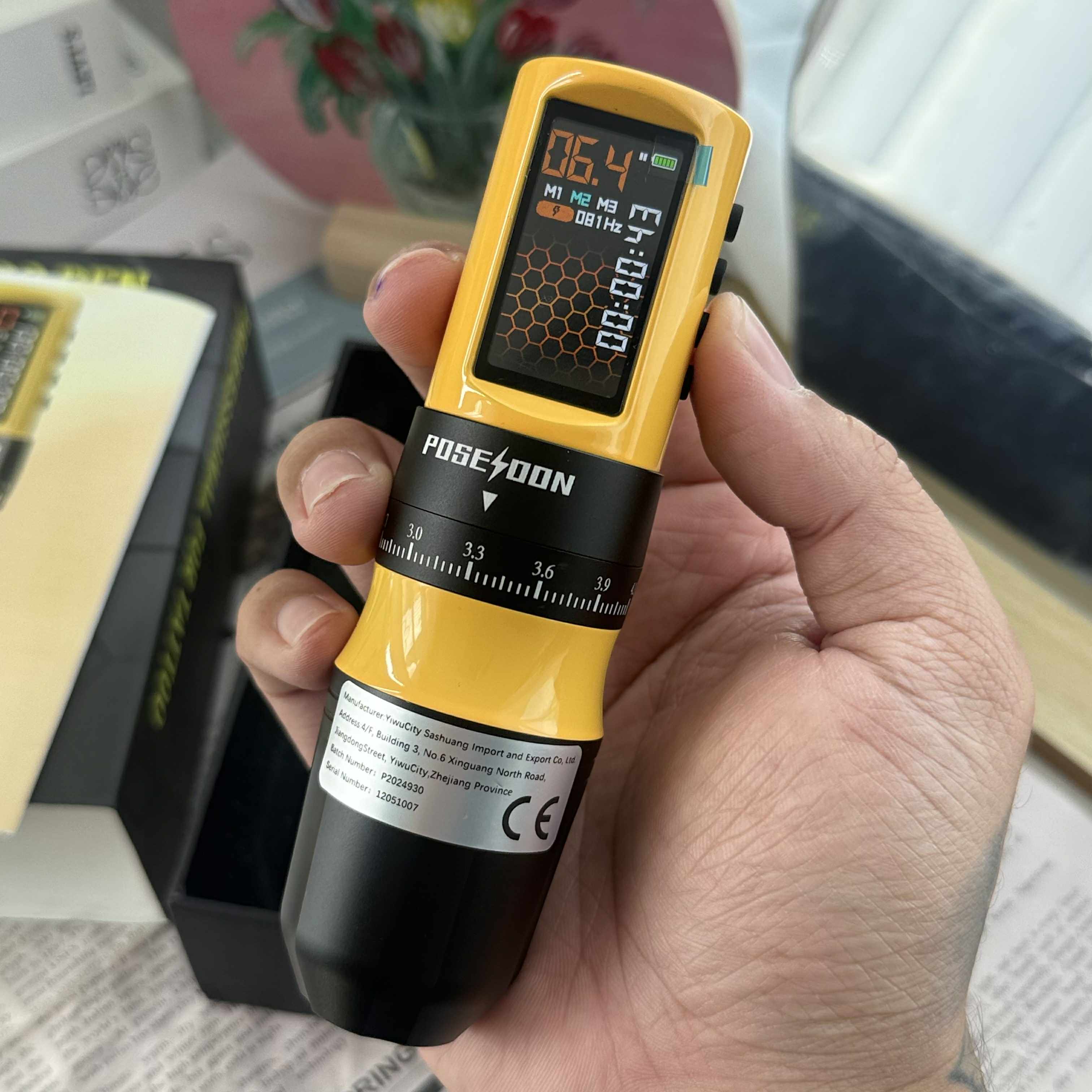 เครื่องสัก Honey Bee ปรับสโตรกได้ (ถ่าน1ก้อน) ราคาพิเศษ ราคา 2,599 บาท*ส่งฟรี