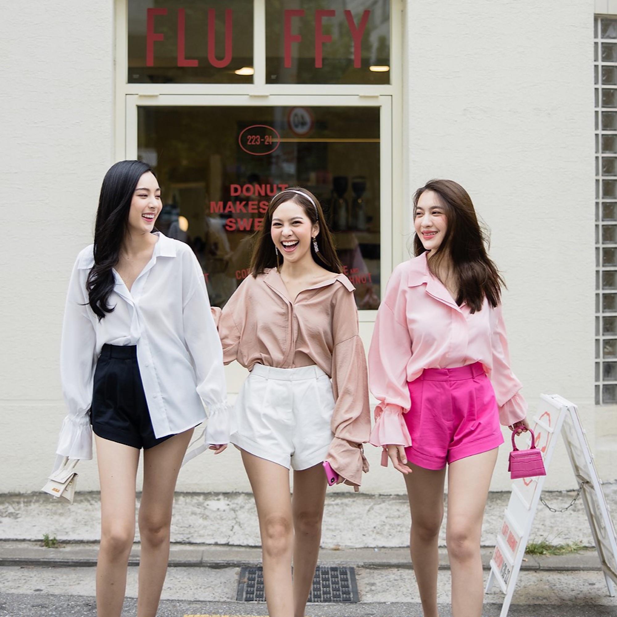 Basicsbysita เสื้อFlowy blouse รุ่น A067 Basicsbysita เสื้อFlowy blouse รุ่น A067