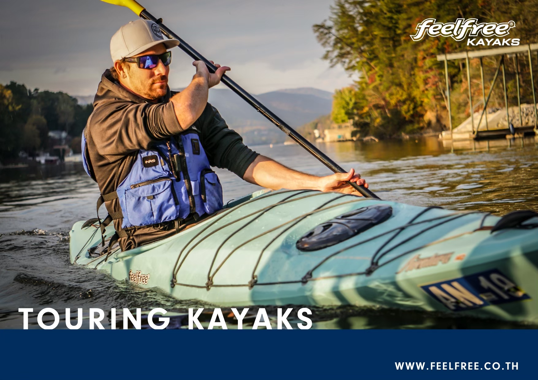 Boat, Kayak, Feelfree Kayak Aventura 125, 1-Seat Rowing Boat **Free Paddle Included, Total Value over 2,000 Baht** ราคา 27,500 บาท*ส่งฟรี