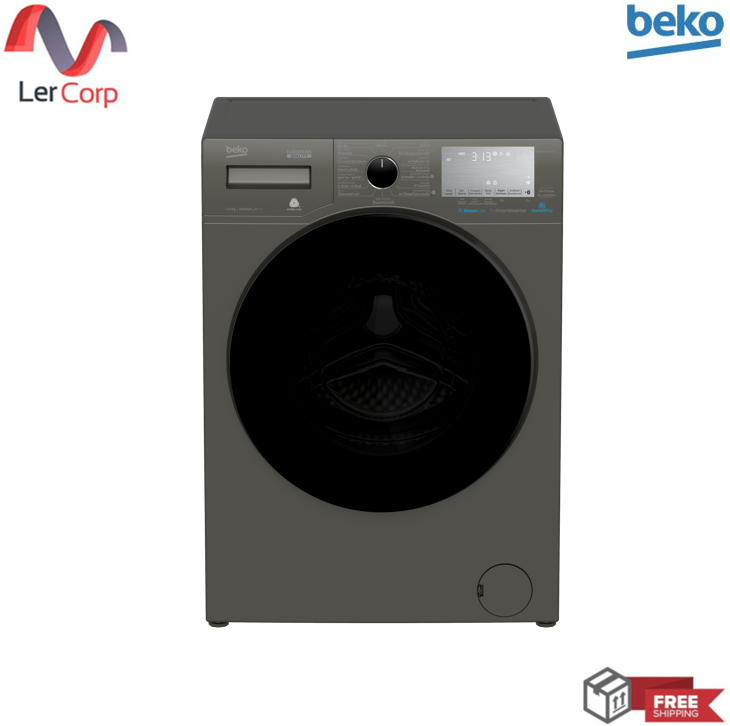 (beko) เครื่องซักผ้าฝาหน้า (10 กก., 1400 รอบต่อนาที) WCV10749XMST ราคา 26,389 บาท*ส่งฟรี