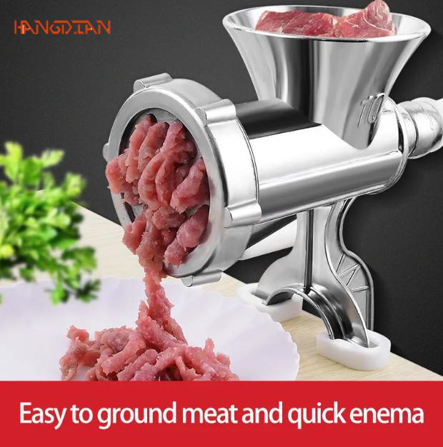 Sausage machine household manual meat grinder hand-made sausage machine sausage machine cutting and chopping pepper grinding and chopping vegetables ราคา 353 บาท*ส่งฟรี