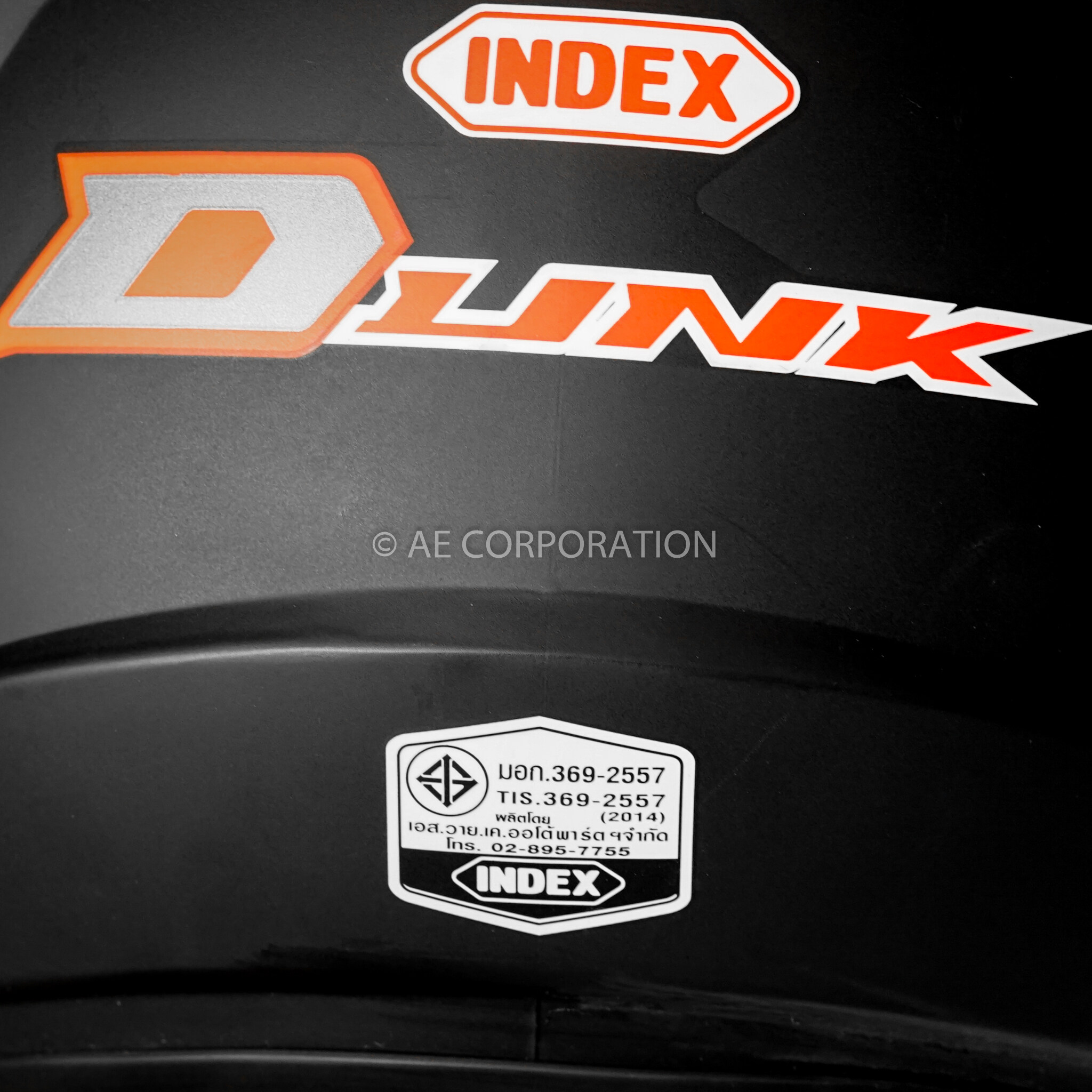 คำอธิบายเพิ่มเติมเกี่ยวกับ หมวกกันน็อค INDEX DUNK NEW หมวกกันน็อก ของแท้100% ไซต์L สีเทา 300IQ Racing