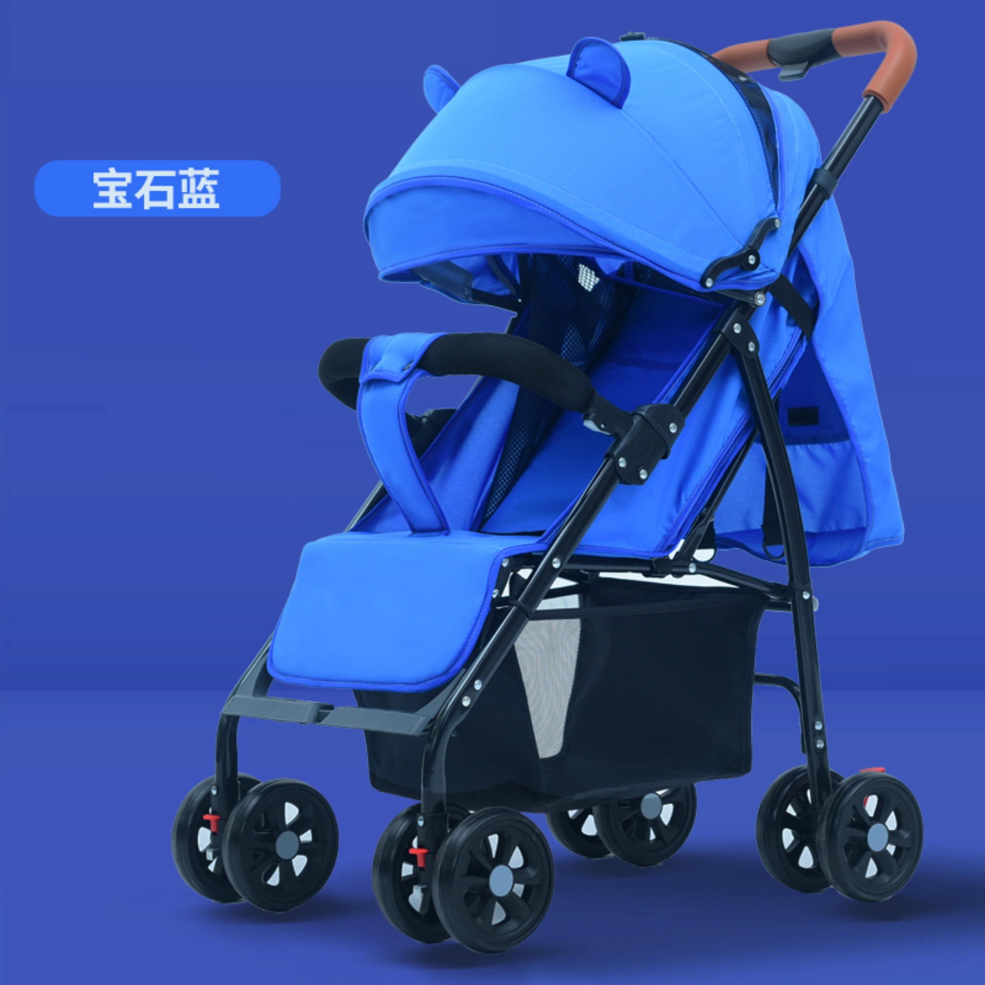 รถเข็นเด็ก Stroller 19 | HongThai OnlineShop รถเข็นเด็ก 4 ล้อ น้ำหนักเบา มีหลังคาปรับได้ 3 ระดับ ทำจากผ้าระบายอากาศเป็นอย่างดี