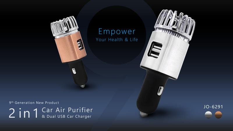 WACHI HANDYMAN  นวัตกรรมการฟอกอากาศ ประจุลบ 5.6 ล้านตัว รุ่น 2 IN 1 JO-6291 มีทั้ง ช่องเสียบ USB และ เครื่องฟอกอากาศในเครื่องเดียวกัน