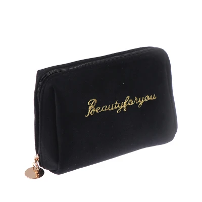 JIAOQI Velvet Organizer Lipstick Travel Cosmetic Bag Box Pouch Beauty Case Makeup Bag (2)