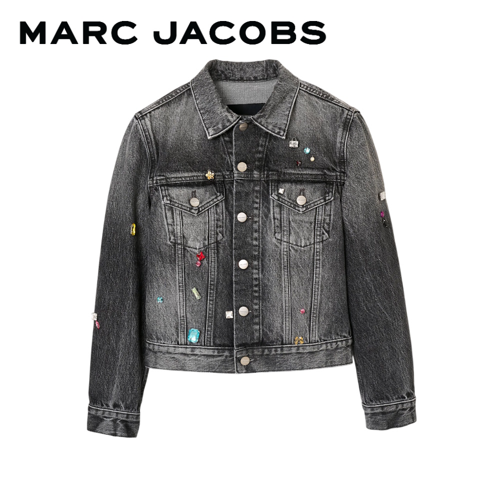 MARC JACOBS THE GEM SHRUNKEN TRUCKER 2S5RJC015D02 SP25 เสื้อแจ็คเก็ต ราคา 18,900 บาท*ส่งฟรี