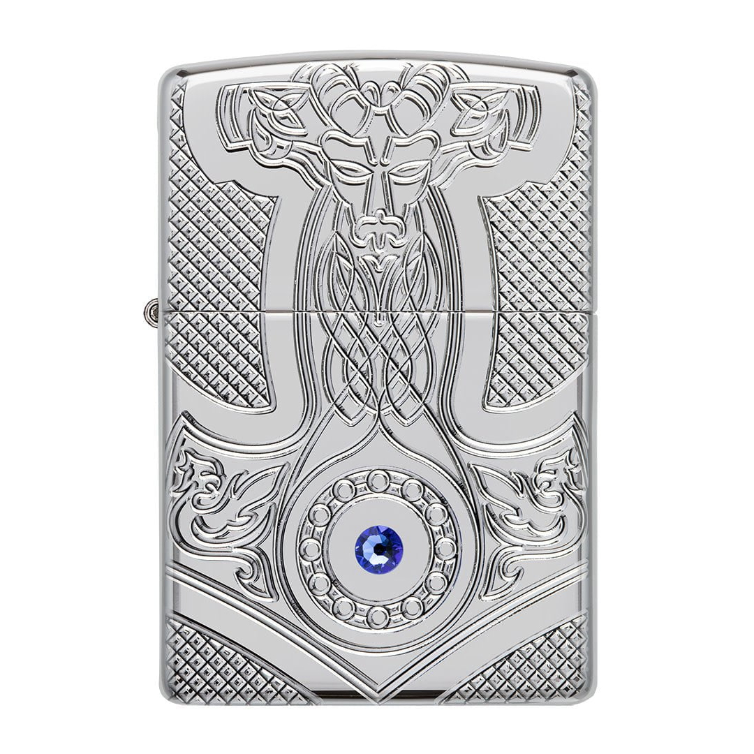 49289 Zippo Armor® Medieval Design ของแท้ (Empty Zippo Lighter without Fuel ไฟแช็กเปล่าไม่มีเชื้อเพลิง) ราคา 2,630 บาท*ส่งฟรี