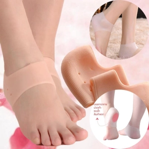ภาพหน้าปกสินค้าซิลิโคนรองส้นเท้า  ถนอมส้นเท้า  ใส่ได้ทั้งชายหญิง  แก้ปวดส้นเท้า  รองช้ำ  ส้นเท้าแตก  Silicone Heels Cover แพ็คคู่ ที่เกี่ยวข้อง
