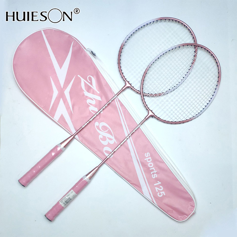 【Huieson】 Ins สไตล์ไม้แบดมินตันคู่ไม้แบดมินตัน,ไม้แบดมินตันเหมาะสำหรับเริ่มต้น,2ไม้แบดมินตัน-เด็กและผู้ใหญ่ Backyard เกม ไม้แบดมินตัน ราคา 143 บาท*ส่งฟรี