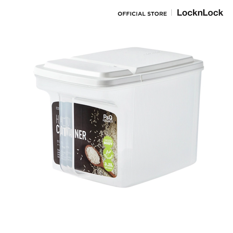 ราคาและรีวิวLocknLock - Dry Food canister 3.2L P-1738