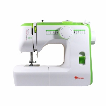 โปรโมชั่นพิเศษ ASWIN Sewing Machine จักรเย็บผ้ากระเป๋าหิ้ว 4 เส้น รุ่น Bl4-434d สีเขียว ขายด่วน ASWIN Sewing Machine จักรเย็บผ้ากระเป๋าหิ้ว 4 เส้น รุ่น Bl4-434d สีเขียว