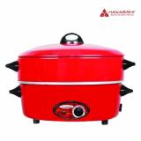 Hanabishi กระทะไฟฟ้า รุ่น HEP-1900S - สีแดง Electric Pan