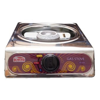 Ho-metech เตาแก๊สหัวเดี่ยว Single-head gas stove รุ่น HT-GS03 (สีม่วง)