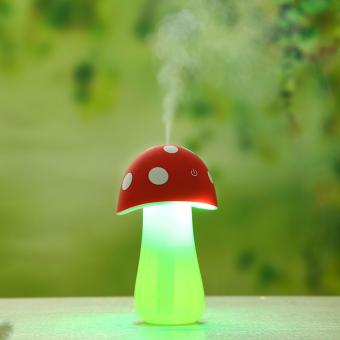 โปรโมชั่นพิเศษ เครื่องฟอกอากาศอโรม่า Home Aroma Multifunction led bulbs LED withAir Diffuser Purifier Nice DC 5V Humidifier Mushroom NightLight(Red) ต้องการขาย เครื่องฟอกอากาศอโรม่า Home Aroma Multifunction led bulbs LED withAir Diffuser Purifier Nice DC 5V Humidifier Mushroom NightLight(Red)