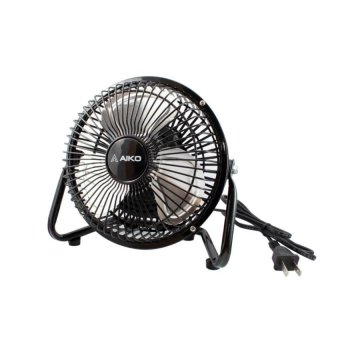 Aiko Turbo Fan พัดลมเล็ก ขนาด 6 นิ้ว รุ่น AVF006 (สีดำ) Aiko Turbo Fan พัดลมเล็ก ขนาด 6 นิ้ว รุ่น AVF006 (สีดำ)