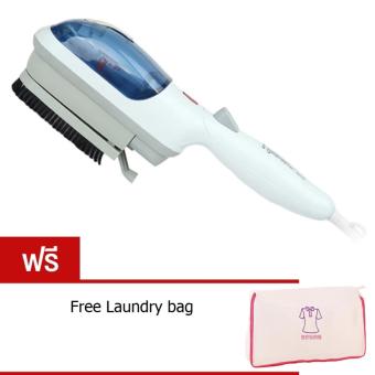 Stream Iron Brush เครื่องรีดผ้าไอน้ำแบบพกพา รุ่น TM2106 (สีน้ำเงิน) แถมฟรี ถุงซักเสื้อ Stream Iron Brush เครื่องรีดผ้าไอน้ำแบบพกพา รุ่น TM2106 (สีน้ำเงิน) แถมฟรี ถุงซักเสื้อ