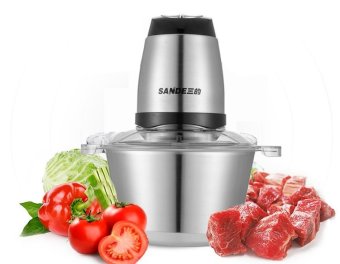 DJSHOP Kitchen-เครื่องบดสับ เครื่องผสมอาหาร ขนาดใหญ่ 2ลิตร บอดี้สแตนเลส รุ่นใหม่ SD-JR09D DJSHOP Kitchen-เครื่องบดสับ เครื่องผสมอาหาร ขนาดใหญ่ 2ลิตร บอดี้สแตนเลส รุ่นใหม่ SD-JR09D