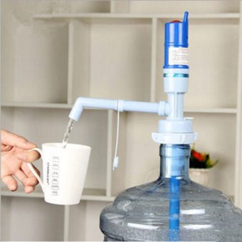 รีวิวสินค้า เครื่องปั้มน้ำดื่มอัตโนมัติ ที่ปั้มน้ำดื่มมือถือ Drinking Water Pump Dispenser -Blue แนะนำ