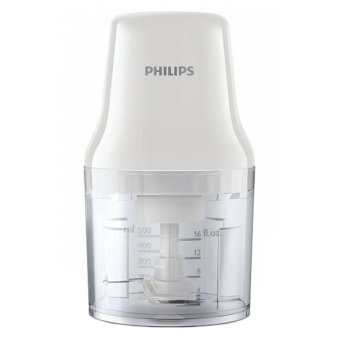 Philips เครื่องบดสับ รุ่น HR1393 0.7 ลิตร (White/Clear) Philips เครื่องบดสับ รุ่น HR1393 0.7 ลิตร (White/Clear)