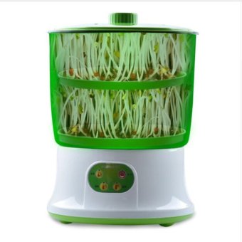 DJSHOP เครื่องปลูกถั่วงอก เครื่องปลูกต้นอ่อนทานตะวัน Bean Sprouts Machine เครื่องเพาะธัญพืช CT-S01 (สีเขียว) DJSHOP เครื่องปลูกถั่วงอก เครื่องปลูกต้นอ่อนทานตะวัน Bean Sprouts Machine เครื่องเพาะธัญพืช CT-S01 (สีเขียว)